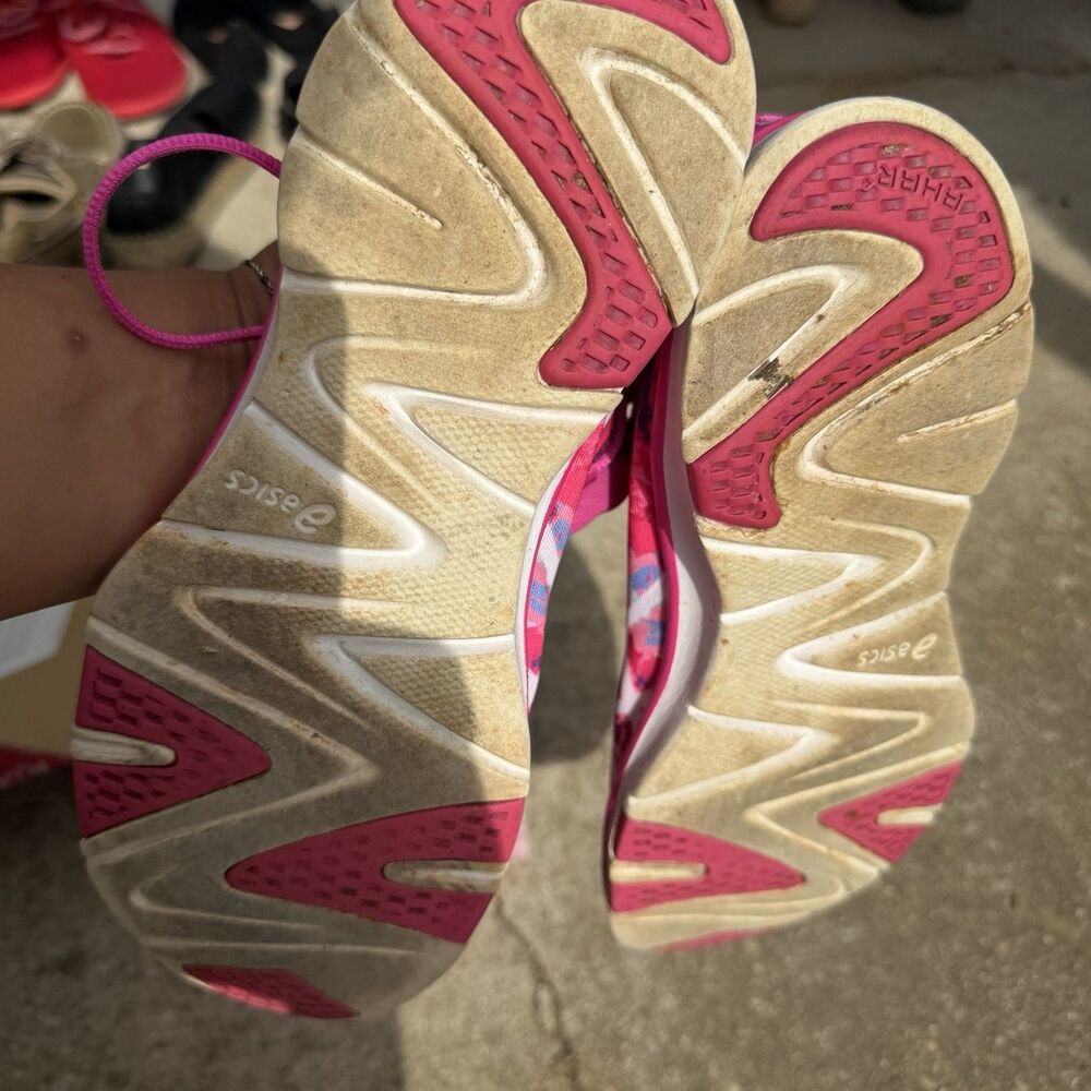 ASICS Gel-Fit Sana 2 PR Women’s 8 Pink Floral Breast Cancer Shoes S562N w/ Box - Picture 11 of 11